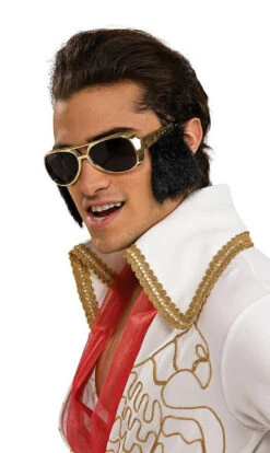 Elvis Glasses With Sideburns