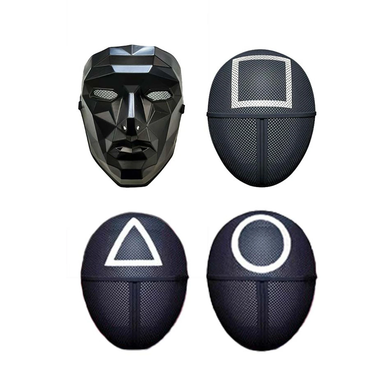 Masques De Squid Game - Set De 4