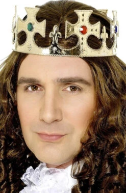 Couronne De Roi En Couleur Or