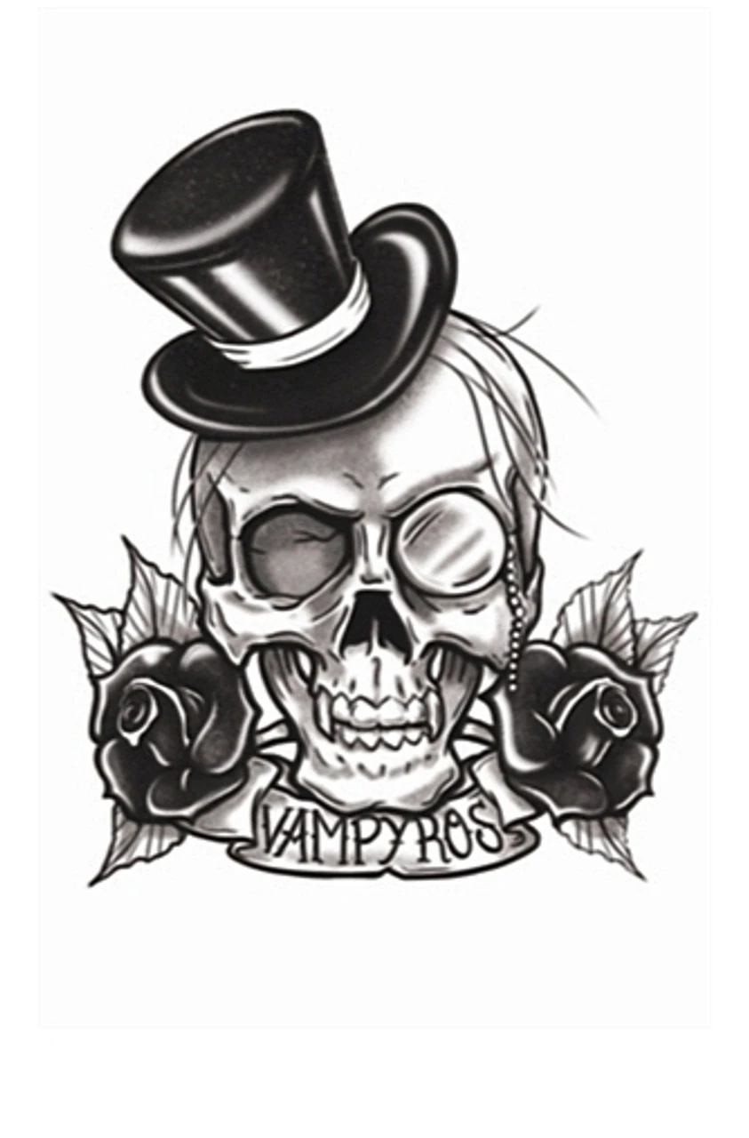 Vampyros Transfer Tattoo