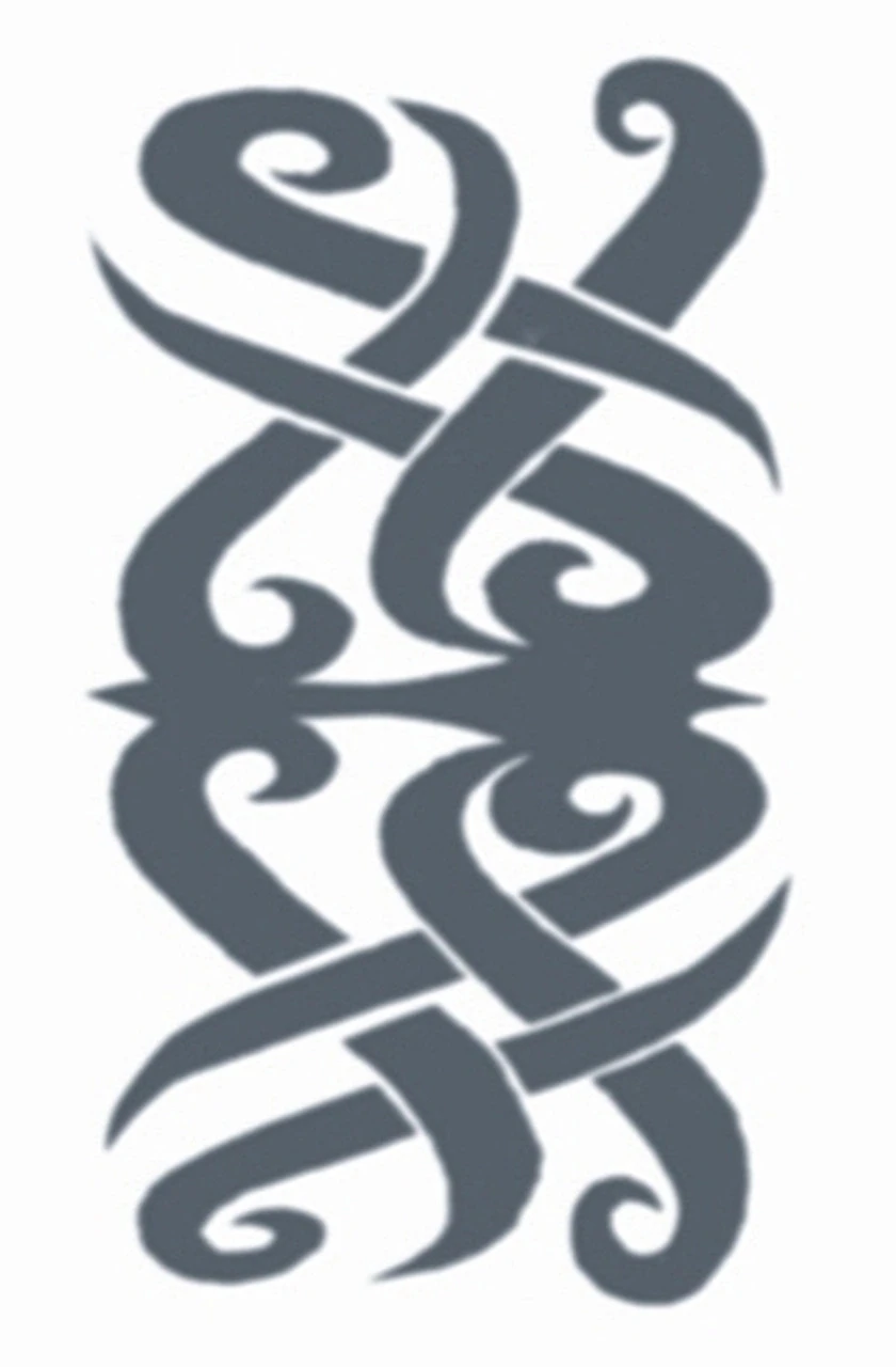 Tatouage De Transfert - Borneo