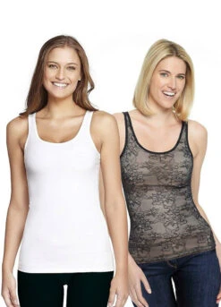 Yummie Tummie Paquet De 2: Debardeurs Joelle Et Reesa