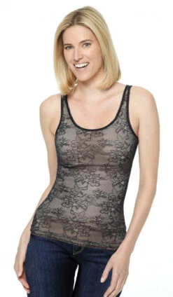 Yummie Tummie Débardeur En Dentelle Reesa Noir