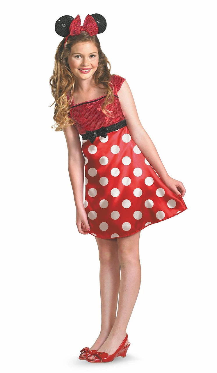 Costume Rouge De Minnie Pour Ados