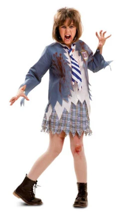 Costume D'Étudiante Zombie Pour Fille