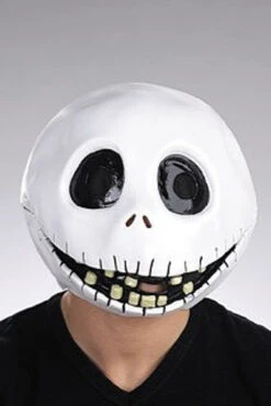 Jack Skellington Adult Vinyl Full Mask