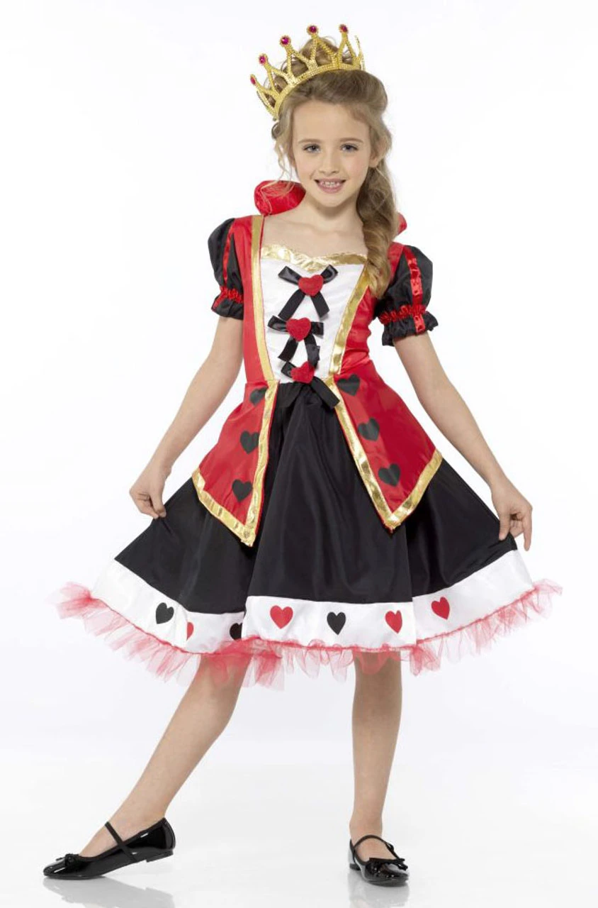 Costume Reine De Coeur Pour Fille – Image 3