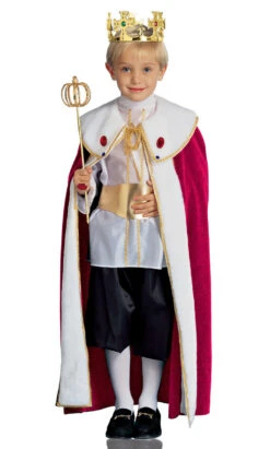 Costume Du Roi Majestueux Pour Enfant