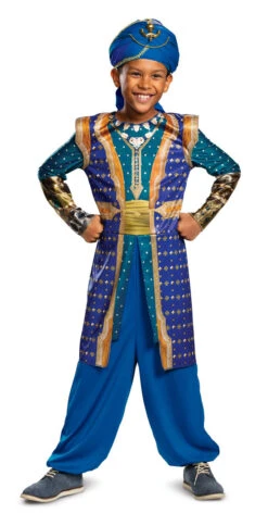 Costume De Génie D'Aladdin Classique Pour Enfant