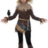 Costume D'Épouvantail Effrayant Fille