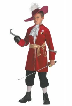 Costume Classique De Capitaine Crochet Pour Enfant