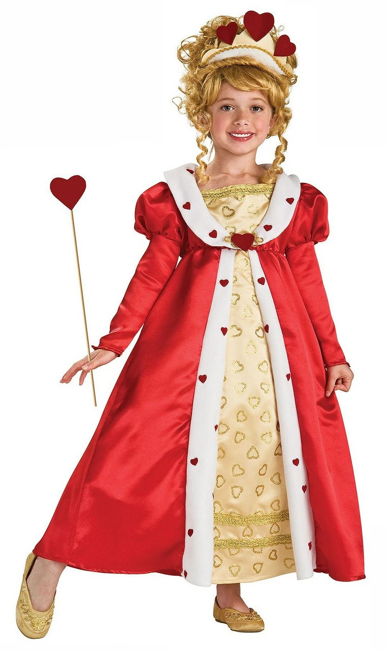 Costume De Princesse Au Cur Rouge