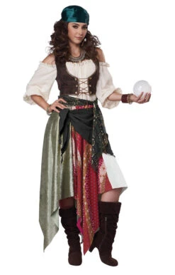 Costume De Gitane De La Renaissance Pour Femmes