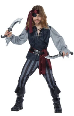 Costume De Voyou Pirate Pour Enfant