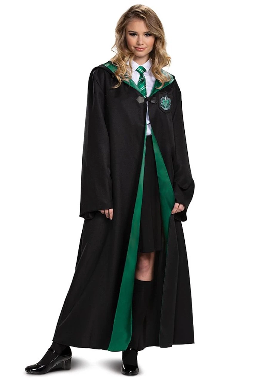 Robe Slytherin Deluxe Pour Adulte – Image 2