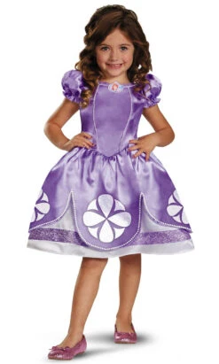 Costume Classique De La Princesse Sofia Pour Filles