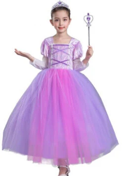 Costume De Princesse Raiponce Pour Fille