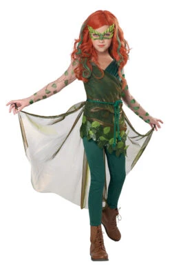 Costume De L'Empoisonneuse (Poison Ivy) Pour Fille