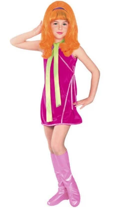 Costume Pour Fille De Daphné De Scooby-Doo