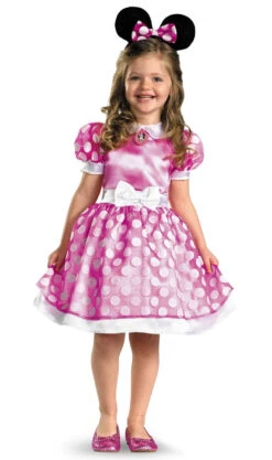 Costume Rose De Minnie Mouse