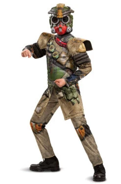 Costume De Garçon Musclé Bloodhound Apex Legend