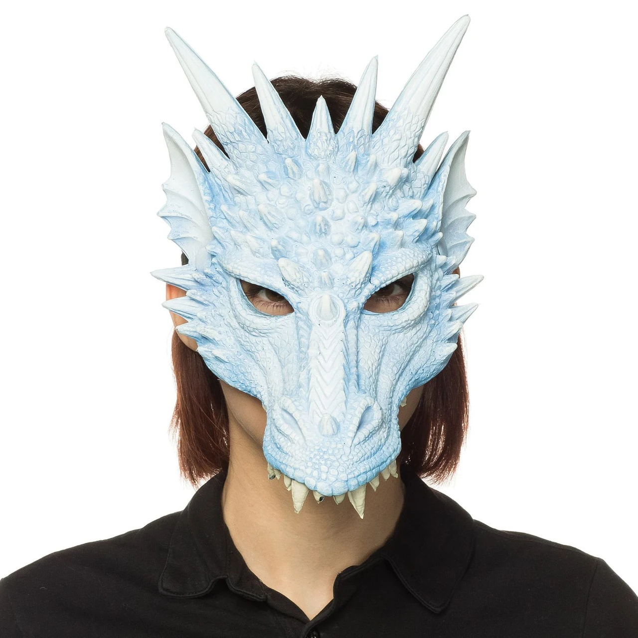 Masque Bleu Glace De Dragon Trone De Fer