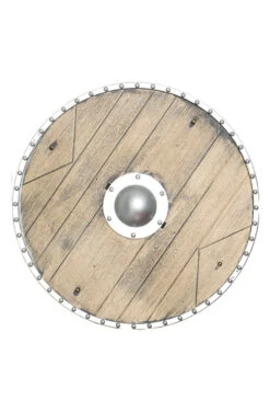 Bouclier Faux Bois 18 Pouces