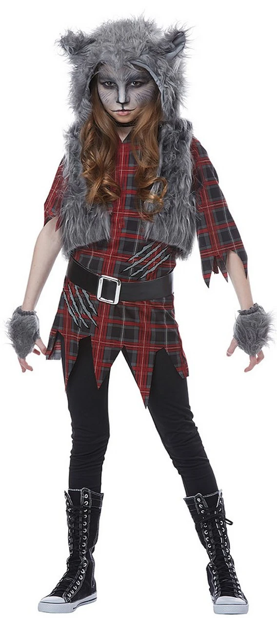 Costume De Loup Garou Pour Fille