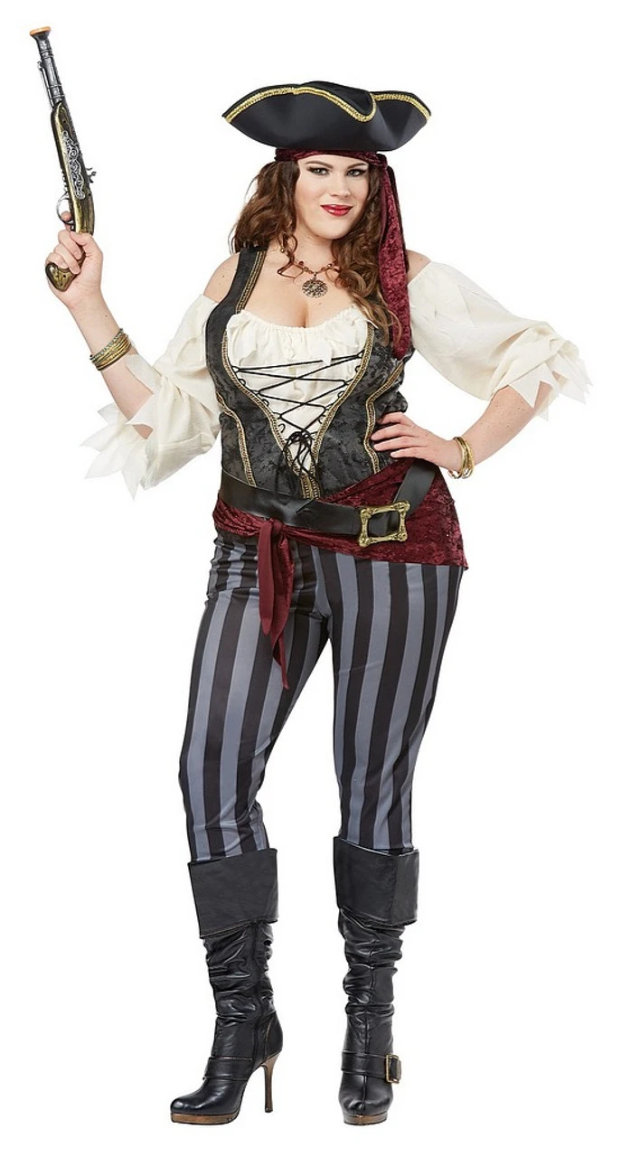 Costume Femme Pirate Plus – Image 2