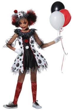 Costume De Clown Effrayant Pour Fille