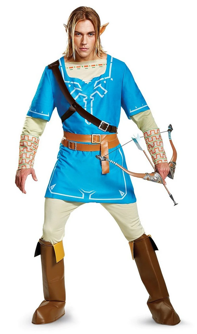 Costume De Link Breath Of The Wild Pour Adulte