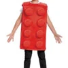 Costume De Brique Rouge Lego Pour Enfant