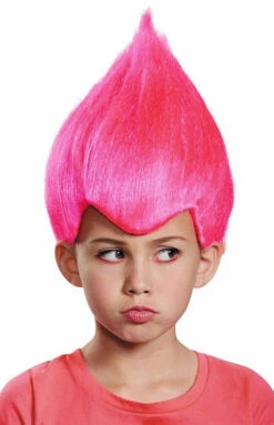 Pink Wacky Wig Child