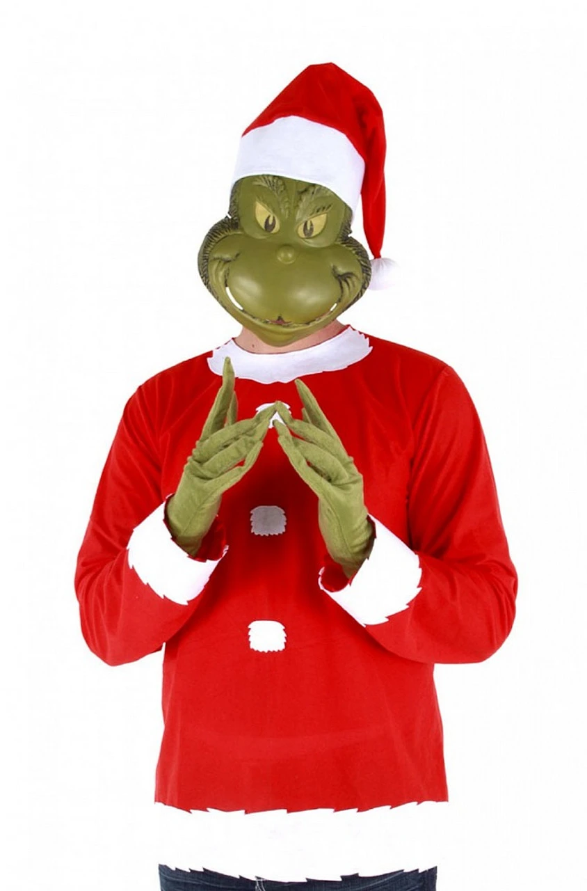 Costume Grinch Père Noël