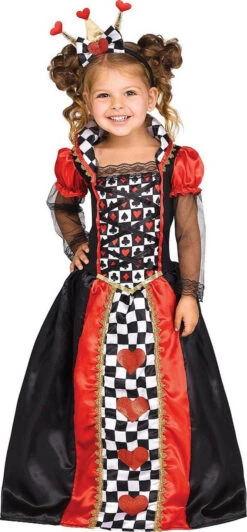 Costume De Reine De Coeur Pour Fille