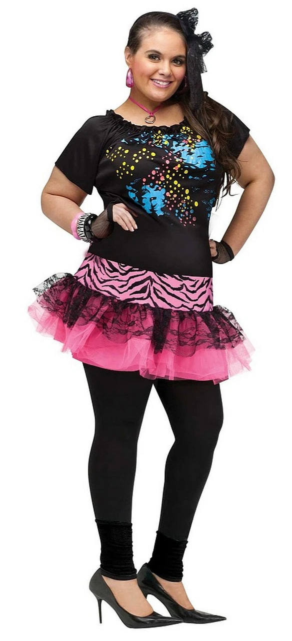 Costume Femme Pop Party Plus Des Années 80