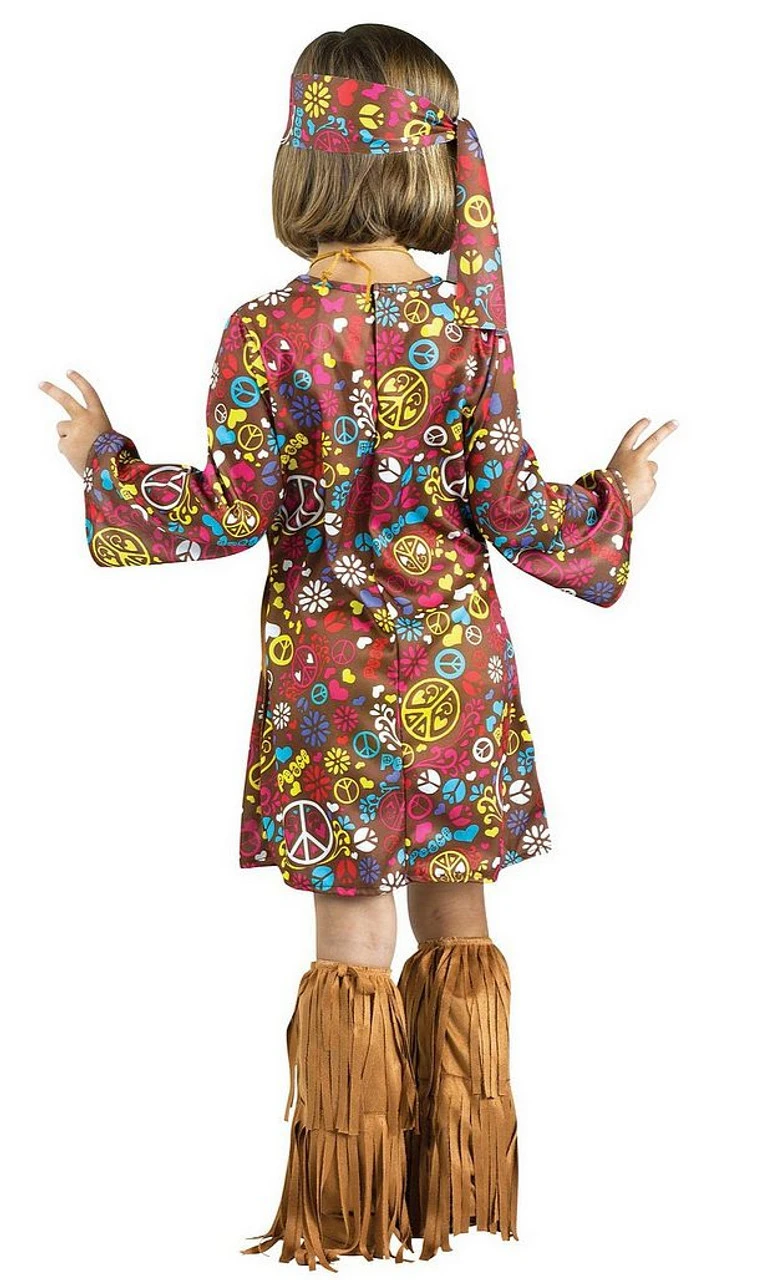 Costume Du Bambin Hippie Peace And Love – Image 2