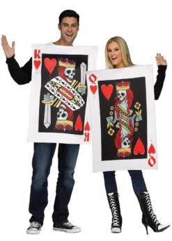 Costume De Roi Et Reine De Coeur