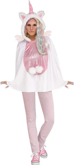 Déguisement Poncho Licorne Pour Femme