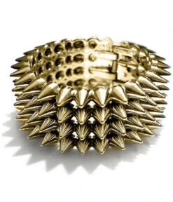 Bracelet Punk Rock Doré