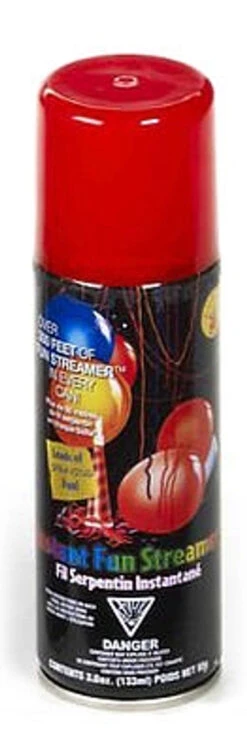 Serpentins Rouges 3 Onces