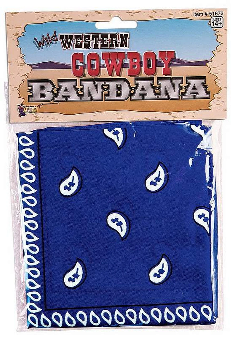 Bandana Bleu