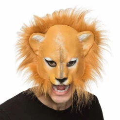 Masque De Lion Souple Avec Crinière