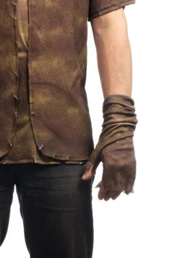 Steampunk Brown Fingerless Gloves