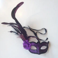 Masque Vénitien Avec Fleur