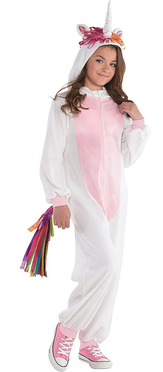Déguisement De Licorne Pour Fille Avec Zipper