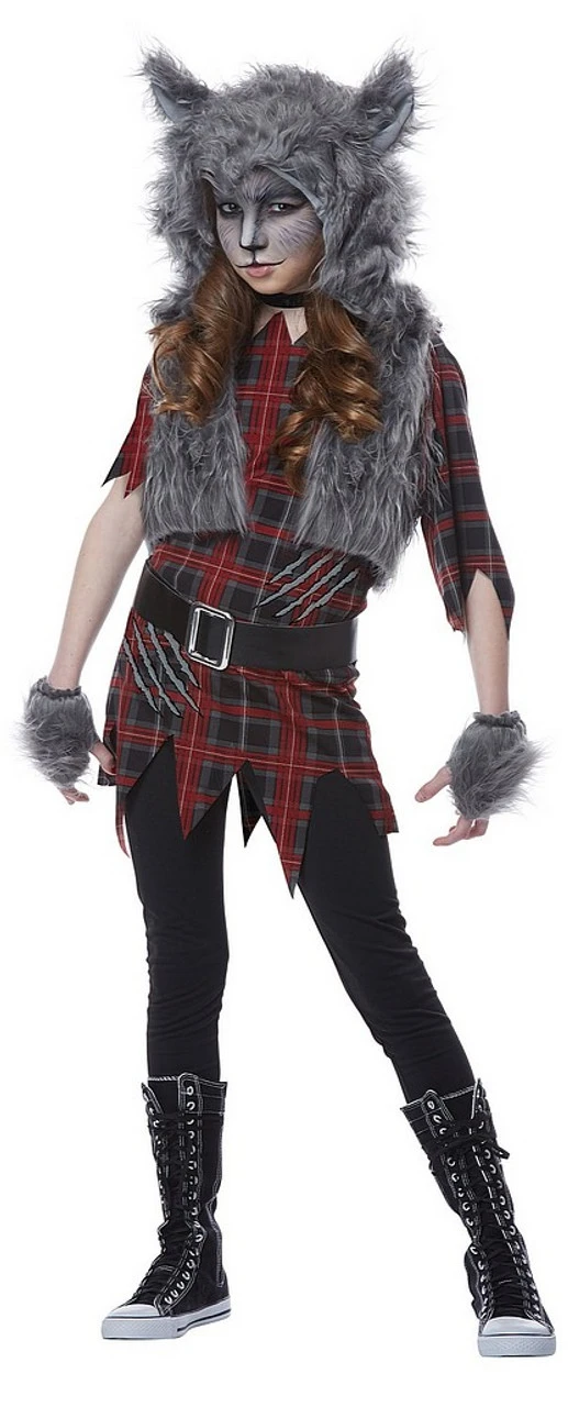 Costume De Loup Garou Pour Fille – Image 2