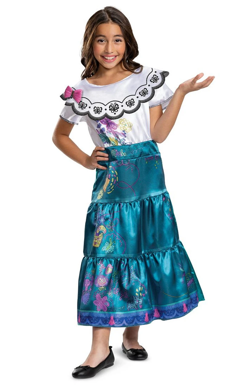 Costume Disney Encanto Mirabel Pour Filles