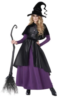 Costume De Sorcière Stylée Pour Femme