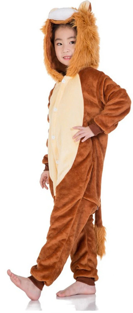 Costume Onesie Lion Mignon Pour Enfants – Image 3